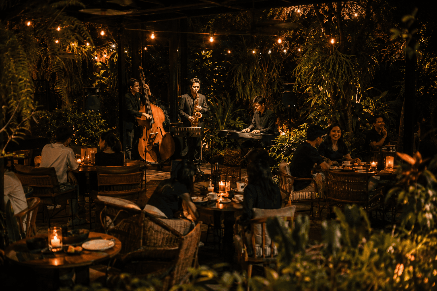 Jazz session di Melly's Garden